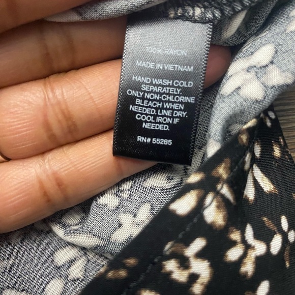 Express women floral off the shoulder fit flare mini summer dress - Picture 6 of 10